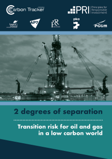 2 degrees of separation: transition risk for oil and gas in a low carbon world